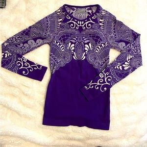 Athleta Long Sleeve Workout Top - Sz S